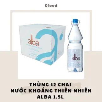 [THÙNG 12 CHAI] Alba Nước Khoáng Thiên Nhiên 1.5L