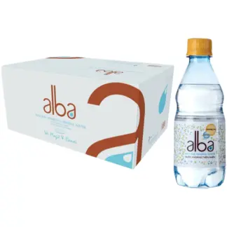 [THÙNG 24 CHAI] Alba Nước Khoáng Thiên Nhiên Có Ga 350ml